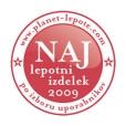 Naj lepotni izdelki 2009