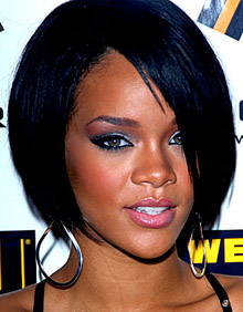 Rihanna lepo naličene oči