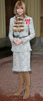 Anna Wintour prejela priznanje OBE