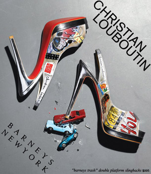 Christian Loboutin - čevlji iz smeti