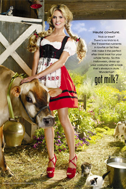 Heidi za got milk?