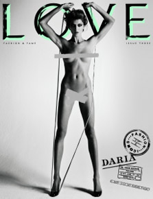 Love magazine - Daria Werbowy