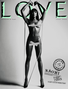 Love magazine - Naomi Campbell
