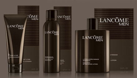 Lancome Men Ultimate Cleansing gel, Exfoliating Microdermabrasion
