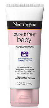Neutrogena Pure & Free Baby Sunblock Lotion SPF 60