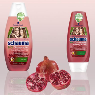 Schauma Bio Granatapfel šampon in balzam