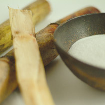biološko pridelan sladkor iz sladkornega trsa