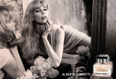 Claudia Shiffer za Alberto Ferretti