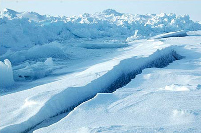 Količina ledu v Arktičnem oceanu nevarno padla